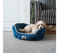 All Pond Solutions All Pet Solutions Alfie - Navy Soft Dog Bed - Size Large