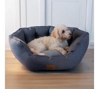 All Pond Solutions Allpetsolutions Alfie Premium Luxury Dog Bed - Pebble Grey