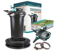 All Pond Solutions Allpondsolutions 20000L Pressurised Pond Filter Easy Clean Pfc-20000-Ecokit