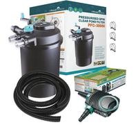 All Pond Solutions Allpondsolutions 30000L Pressurised Pond Filter Pfc-30000-Kit 14000L/h Pump