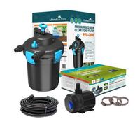 All Pond Solutions Allpondsolutions 3000L Pressurised Pond Filter Easy Clean Pfc-3000-Kit