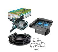 allpondsolutions Pond Waterfall and Pond Filtration System, Ideal for Small Ponds, Mechanical, Biological Filtration and Aeration, 40cm Spillway Complete Kit