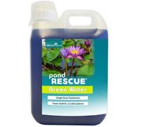 All Pond Solutions Pond Rescue Green Water Algae Control Treatment Koi Fish Safe (2500ml)