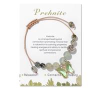 All Prime Clearance Items Crystal Bracelet, Natural Gemstone Bead Bracelet,Healing Crystal Bracelet for Women Men, Amethyst Bracelet Hand Woven Butterfly Pendant Bracelet, Christmas Gifts for Her