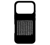 All prime numbers from 1 to 1,000 Case for iPhone 17 Pro