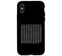 All prime numbers from 1 to 1,000 Case for iPhone X/XS