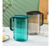 All Primes 2.0 Liter Pitcher with Lid and Handle, High Heat Resistance Water Pitcher for Hot/Cold Water & Iced Tea, Loose Leaf Tea Maker Water Jugs with Lids for Camping, Juice Containers