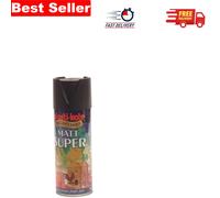 All-Purpose 400ml Super Matt Black Spray Paint - Ideal for Indoor/Outdoor Use
