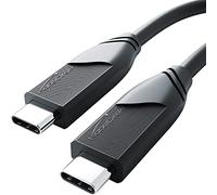 All-purpose 4K USB-C Cable, USB4, for rapid charging - 5m (transfers data/video at 20Gbps, 100W power, universal data/charging/monitor cable, black) by CableDirect