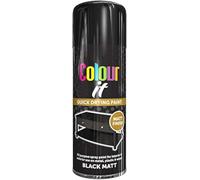 All Purpose Black MATT 400ML - Professional Satin Finish Spray Wood Color Paint