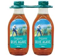 All-Purpose Blue Agave Syrup 2 Pack of 736ml - Naturally Vegan, Low Glycemic, 100% Pure Agave Nectar for Hot & Cold Beverages, Baking and Cooking sold by Yogi Trade