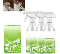 All-Purpose Cleaner Spray Remove Stubborn Stains From Tile Sinks &Kitchens, Multi-Surface Cleaners For Stainless Steel, Bathroom Descaler Foam Cleaner, Degreaser Cleaners Heavy Duty (3)