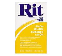 All-Purpose Concentrated Dye Powder â€“ Package Displays Approximate Color on 100% White Cotton â€“ Dyes 1 Pound Dry Weight Fabric (Lemon Yellow)