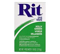 All Purpose Concentrated Rit Dye Powder Multi-Packs for Clothing, Décor, and Crafts - Kelly Green (1 Pack)
