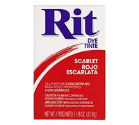 All Purpose Concentrated Rit Dye Powder Single Pack for Clothing, Décor, and Crafts - Scarlet Red