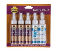 All-Purpose Craft Tacky Quick Dry Glue - Travel-Size 5 Pack - Perfect for Crafts, Projects, Household Repairs and More!