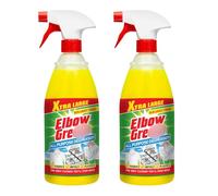 All Purpose Degreaser 1L x Pack of 2 - Multi-purpose Degreaser Spray is Effective on Most Surfaces - Ideal for Removing Grease From Fabrics, Metals and Plastics