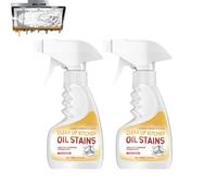 All Purpose Degreaser Kitchen Cleaner Spray,Oven Cleaner Heavy Duty,Kitchen Spray Grease Away,Household Degreaser Sprays,Gentle Cleaning Formula for Fat,Oil,Hob,Fabric and Metallic Surfaces (2PC)