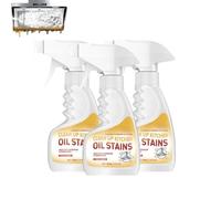 All Purpose Degreaser Kitchen Cleaner Spray,Oven Cleaner Heavy Duty,Kitchen Spray Grease Away,Household Degreaser Sprays,Gentle Cleaning Formula for Fat,Oil,Hob,Fabric and Metallic Surfaces (3PC)