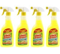 All Purpose Degreaser Spray Multi-Surface Cleaner Lemon Scent Kitchen, Laundry & Household Use 4 x 500ml Pack