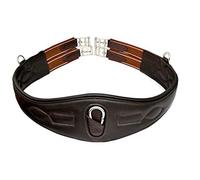 ALL PURPOSE GIRTH SUPER SOFT ANATOMICAL GIRTH MADE ON EXTREMELY SOFT LEATHER (140 Brown)