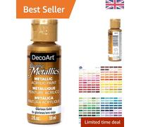 Deco Art Americana Acrylic Metallic Paint, Glorious Gold, 59 ml (Pack of 1)