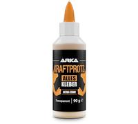 All-purpose glue - ARKA KRAFTPROTZ 100 ml - glue instead of nails - super strong & fast-drying - transparent & waterproof - for wood, plastic, textile, metal, paper & household repairs - flexible