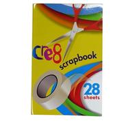 All Purpose Large Scrapbook, 64 Pages, Mixed Colour Pages, 4 Colours, Size 330mm x 210mm
