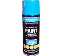 All Purpose Light Blue 400ML - Professional Satin Finish Spray Wood Color Paint