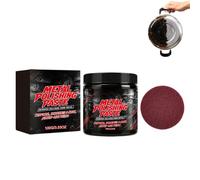 All-Purpose Metal Polishing Past, Natural All Purpose Cleaner and Polish, Heavy Duty Cleaning Paste for Stove, Oven, Pans, Cookware, Sink (1PCS)