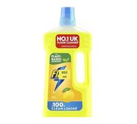 All Purpose Multi-Surface Floor & Kitchen Cleaner Crisp Lemon, Cherry Blossom & Lavender 950ml-1.5L Cuts Grease, Removes Dirt, Leaves Fresh Scent No Bleach Yellow - 1 Pack