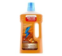 All Purpose Multi-Surface Floor & Kitchen Cleaner Crisp Lemon, Cherry Blossom & Lavender Cuts Grease, Removes Dirt, Leaves Fresh Scent No Bleach, Streak-Free Orange - 1 Pack (1L)