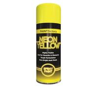 All Purpose NEON Yellow 400ML - Professional Satin Finish Spray Wood Color Paint ( packaging may vary )