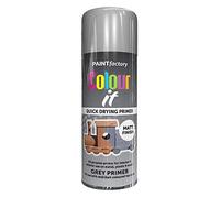 All Purpose Paint - Grey Primer 400 ml - Professional Matt Finish Spray Wood Color Paint
