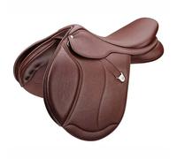 All-purpose saddle for horse with front flap Bates Caprilli Close Contact+