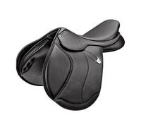 All-purpose saddle for horse with front flap Bates Caprilli Close Contact+