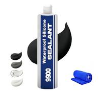 All-Purpose Super-Bonding Structural Sealant, Waterproof Adhesive, Quick Release Waterproof Adhesive, Silicone sealant for Roof & Wall Cracks, 300ml (Black)