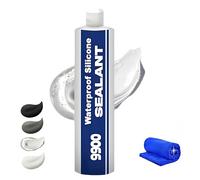 All-Purpose Super-Bonding Structural Sealant, Waterproof Adhesive, Quick Release Waterproof Adhesive, Silicone sealant for Roof & Wall Cracks, 300ml (Clear)