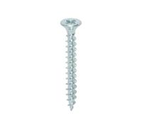 All Purpose Woodscrews POZI Countersunk Chipboard Zinc - 3.5mm - 6mm (pack of 20, 50, 100, 200, 500) (50, 4x35mm)