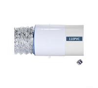 All-PVC Non-Return Damper Flap 100mm Rust for proof All-PVC Non-Return(single to 110mm)