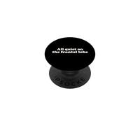 All Quiet On The Frontal Lobe Funny Cool Sarcastic Brain Pun PopSockets Adhesive PopGrip
