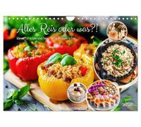 All rice or what?! - Ideas for sweet and savory rice dishes UK-Version (Wall Calendar 2026 DIN A4 Landscape), CALVENDO 12 Month Wall Calendar