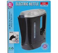 All Ride 1L 1 Litre 12V Black Kettle with On/Off Switch