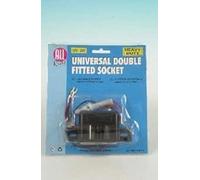 All Ride 871125202568 Universal Double Socket Adapter
