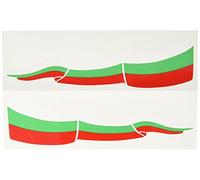 All Ride 871125220197 Stickers the Flag of Bulgaria