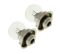 All Ride 871125229917 Scooter Light Bulb 6 V, 15W, P26S (Pack of 2)
