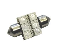 All Ride 871125234415 Carlight 6 LED Light Bulbs 12 V 11 X 31 cm, Blue