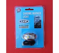 All Ride 871125234469 Position Lamps Amber LED 10-30 V/2 Chrome