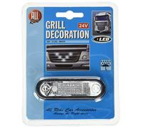 All Ride 871125246822 White For Truck Decorative Grill Light