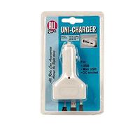 All Ride 871125277157 Car Power Supply, USB, Mini USB and DC